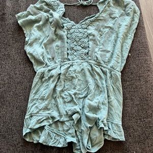 Teal O’Neill Coverup Romper